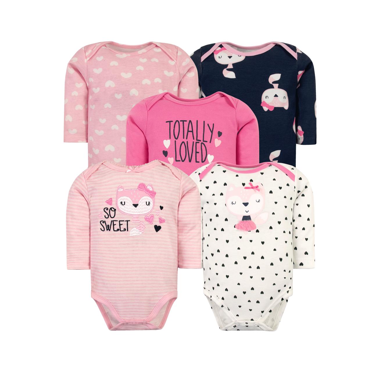Set 5 bodys beba m/l
