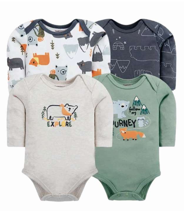 Set 4 bodys bebe m/l