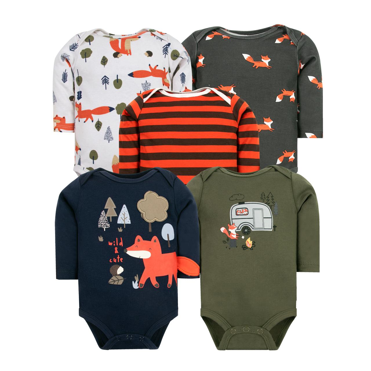 Set 5 bodys bebe m/l