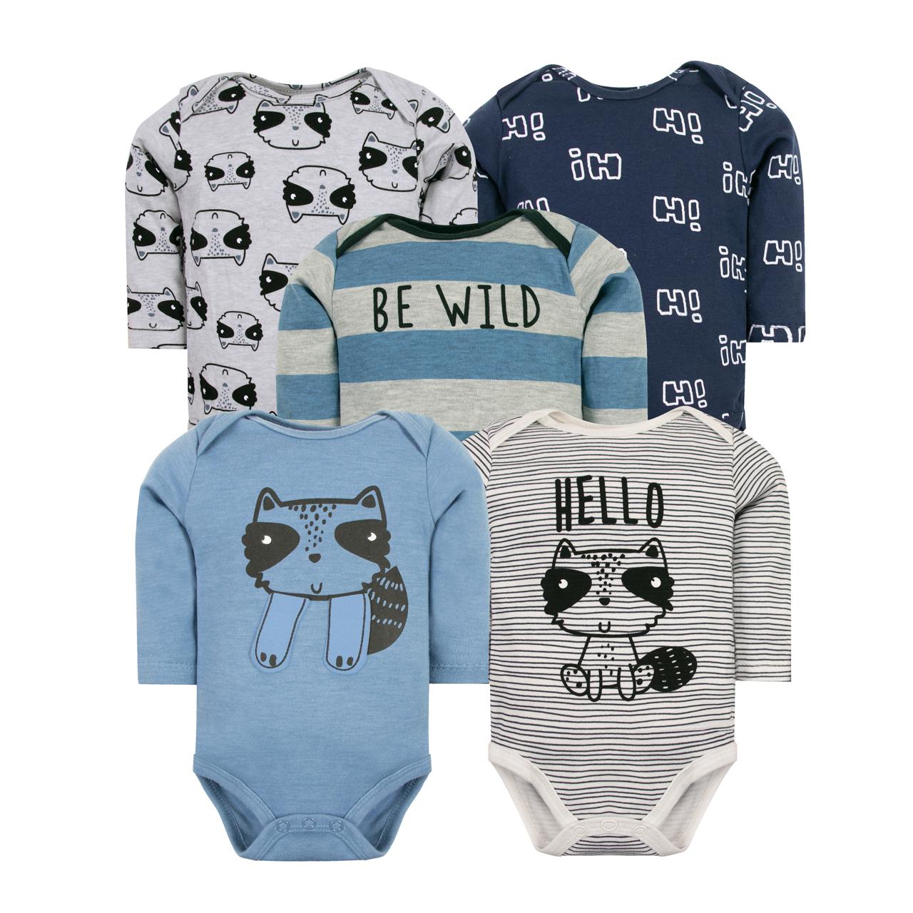 Set 5 bodys bebe m/l