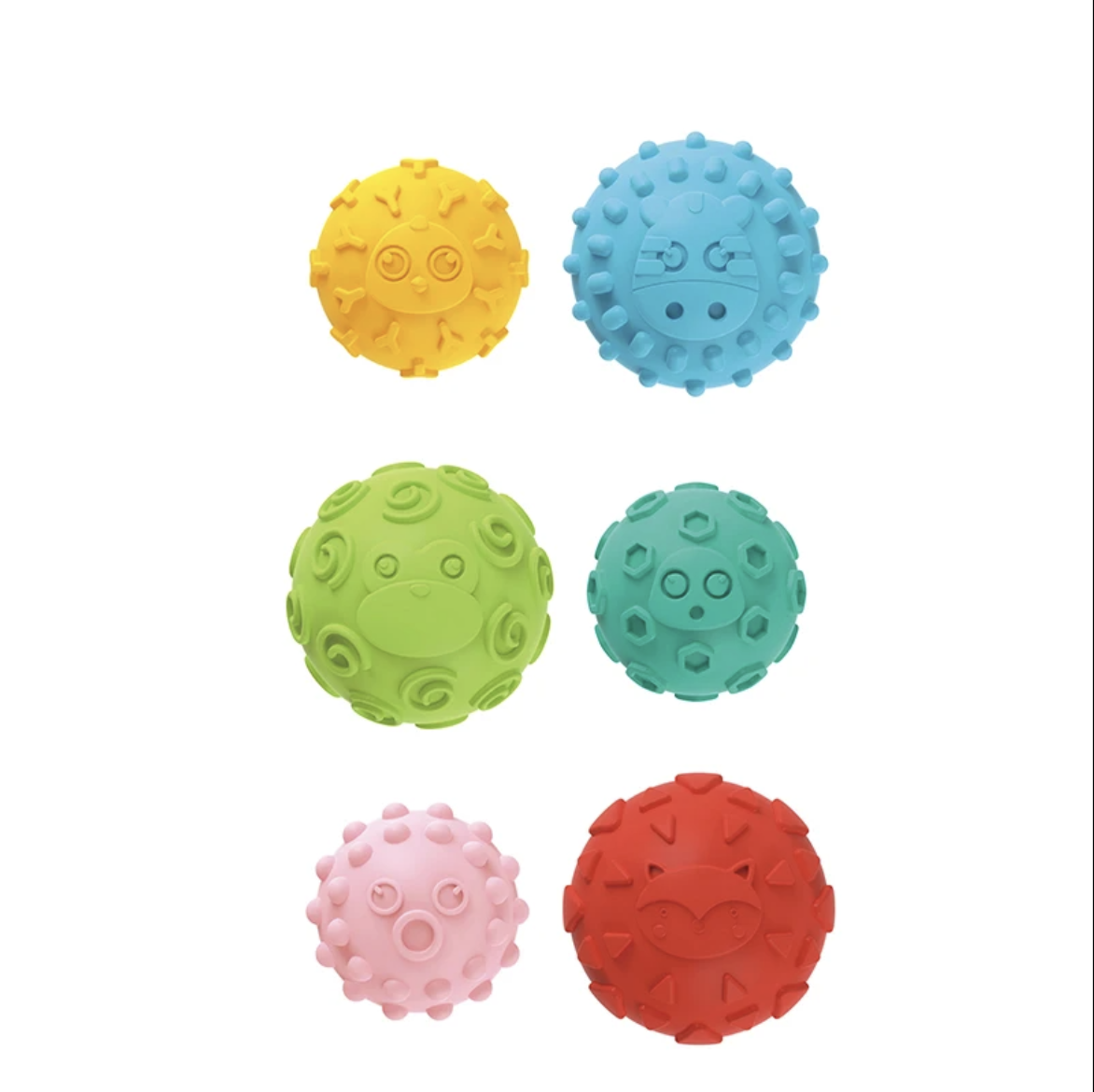set 6 pelotas