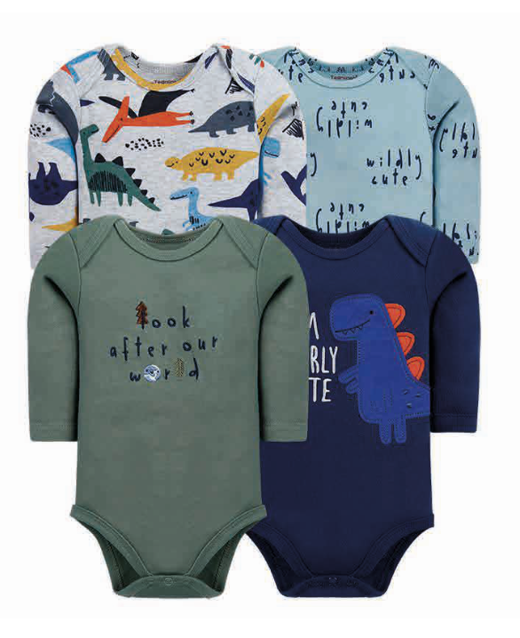 Set 4 bodys bebe m/l