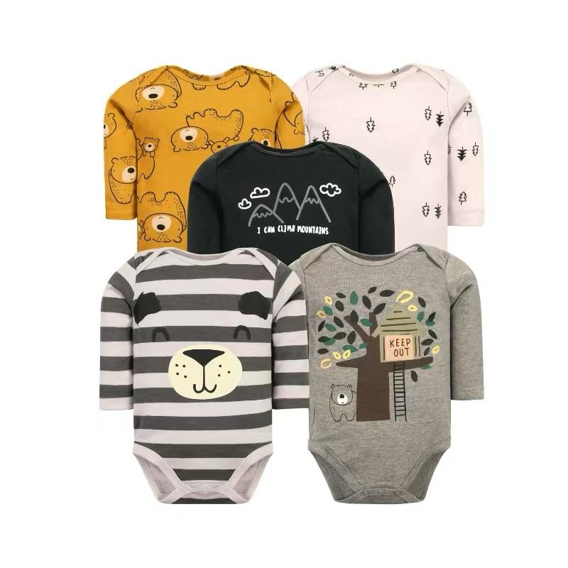 Set 5 bodys bebe m/l