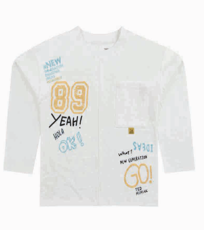 Polera manga larga niña