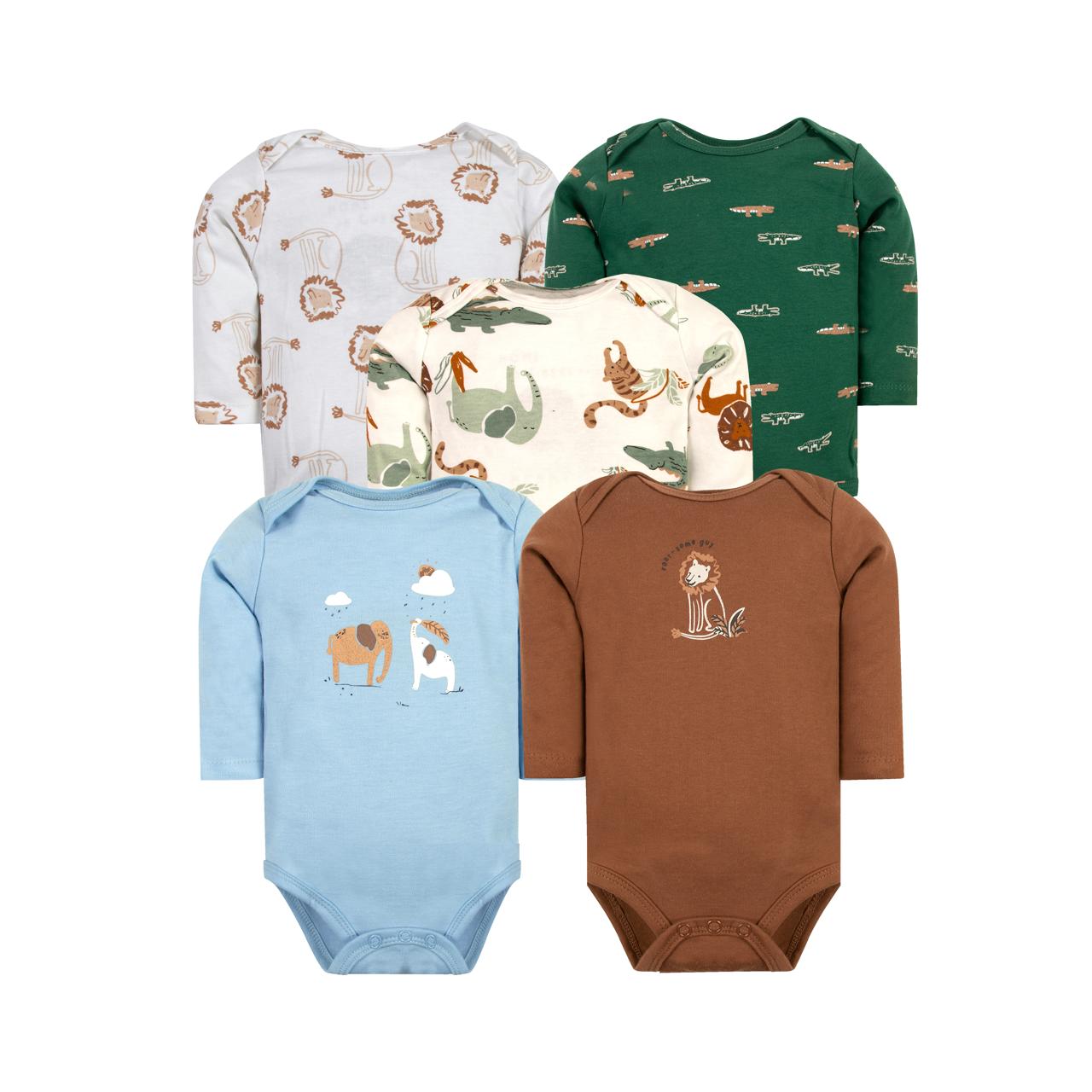 Set 5 bodys bebe m/l